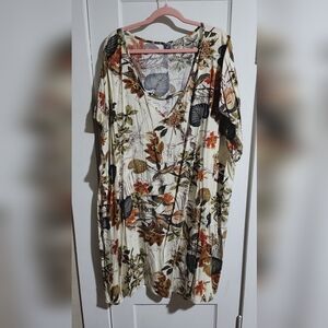 Floral Print Maxi Skirt